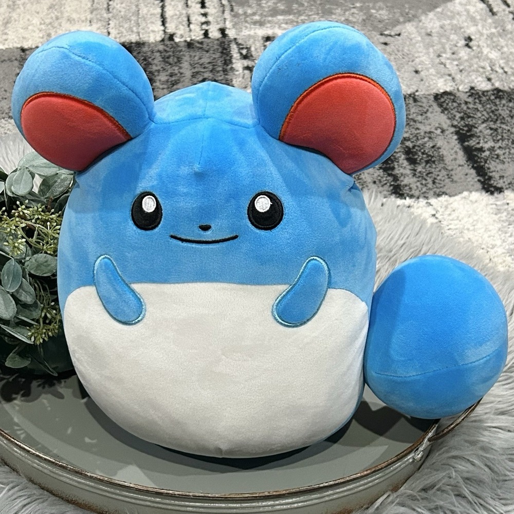 Pokemon 2024 Official Squishmallow 12" Marill Character Plush